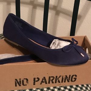 Navy Blue Flats